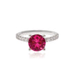 Heart Radiance Ruby & Diamond Ring
