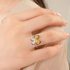 Butterfly's Dance Ring
