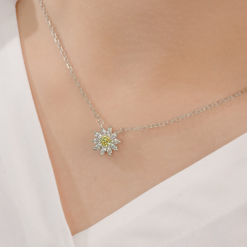 Sunlit Daisies Necklace