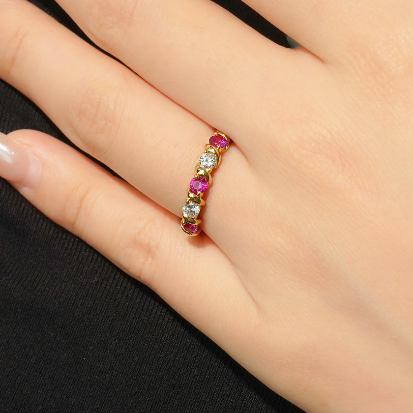 Golden Brilliance Diamond Ring