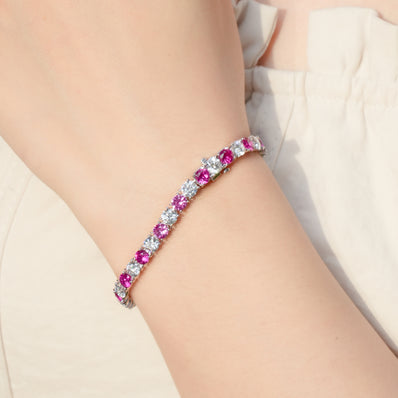 Chiyue Ruby & Diamond Bracelet
