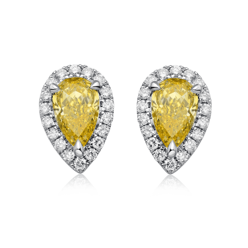 GOLDEN SUNBEAM HALO EARRINGS