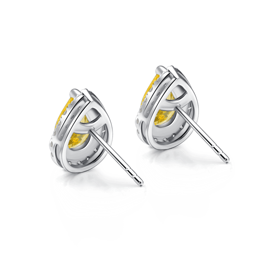 GOLDEN SUNBEAM HALO EARRINGS