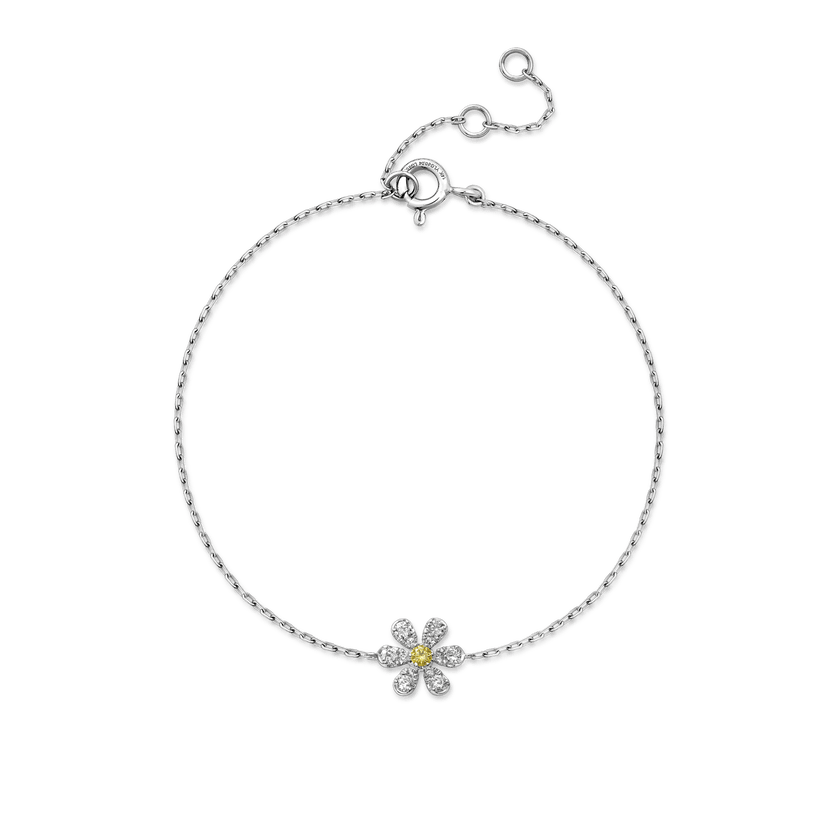 SUNFLOWER DIAMOND BRACELE