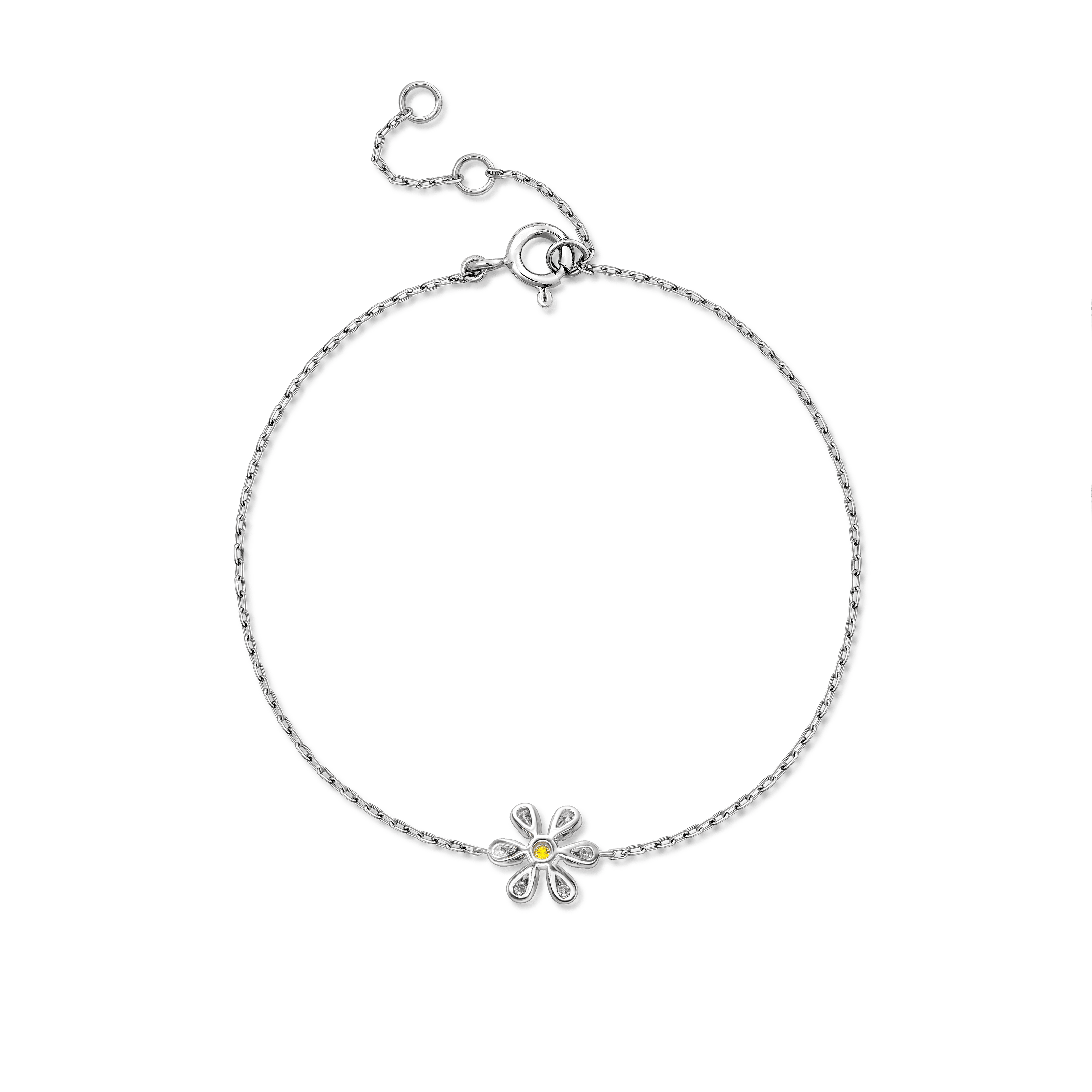 SUNFLOWER DIAMOND BRACELE