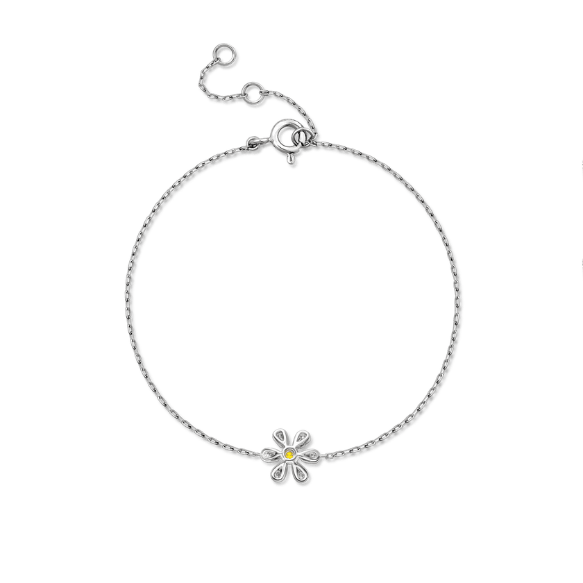 SUNFLOWER DIAMOND BRACELE