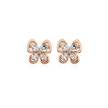 Snowy Butterfly's Dance Earrings