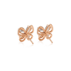 Snowy Butterfly's Dance Earrings