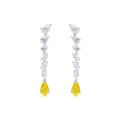 Golden Sunbeam Cascade Earrings