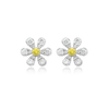 SUNFLOWER DIAMOND EARRINGS