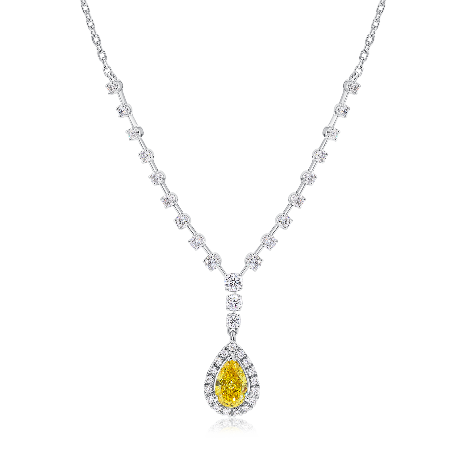GOLDEN SUNBEAM HALO NECKLACE