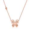Snowy Butterfly's Dance Nacklace