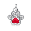 PAW PRINT CHARM (RED)