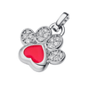 PAW PRINT CHARM (RED)