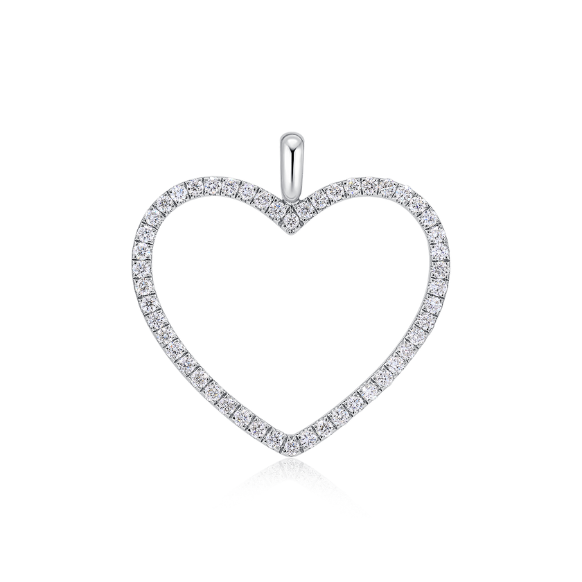 HEART OF ETERNITY DIAMOND PENDANT