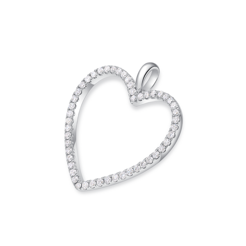 HEART OF ETERNITY DIAMOND PENDANT