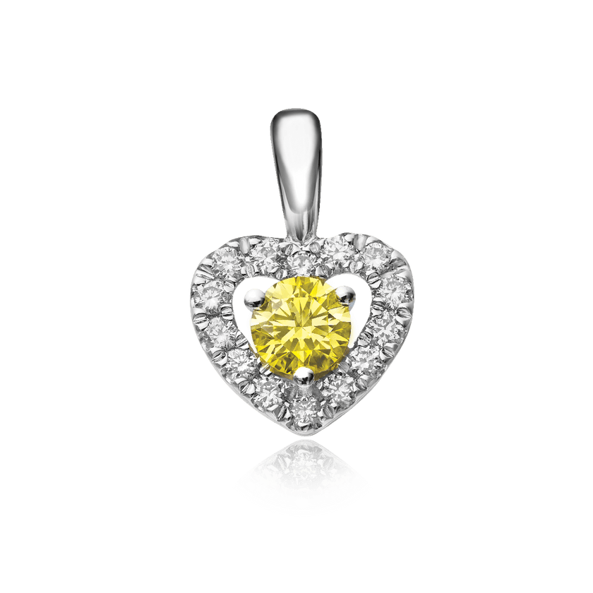 HEART OF LIGHT DIAMOND PENDANT