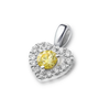 HEART OF LIGHT DIAMOND PENDANT