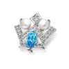 THE STARRY MOONLIGHT PEARL CROWN NECKLACE