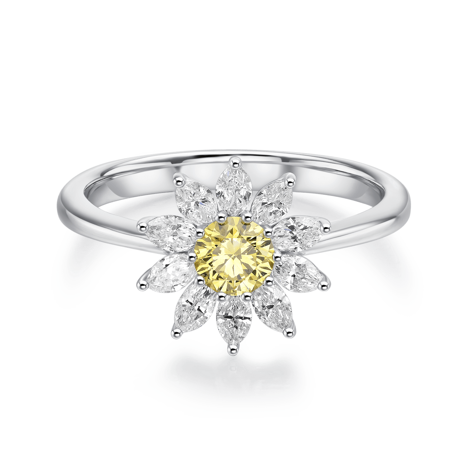 Sunlit Daisies Ring