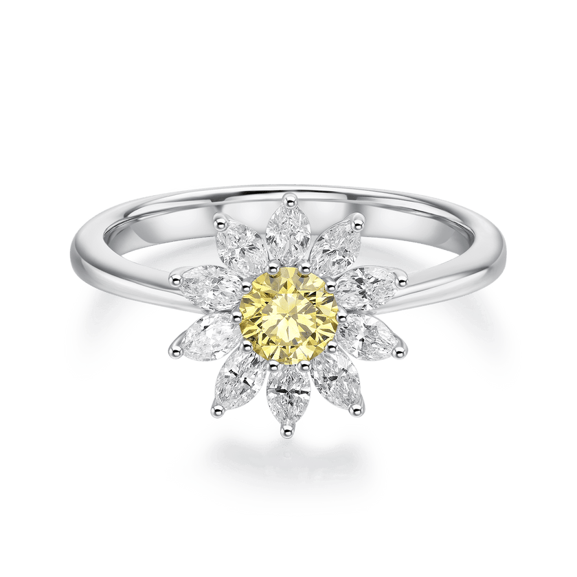 Sunlit Daisies Ring