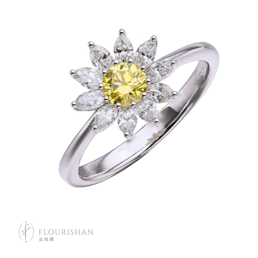 Sunlit Daisies Ring
