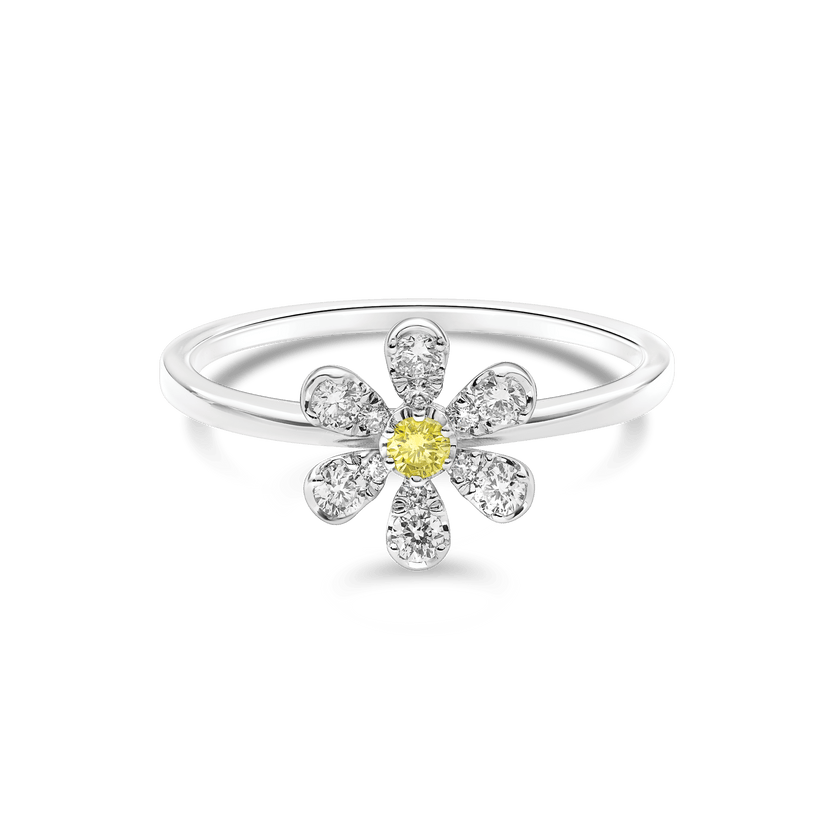 SUNFLOWER DIAMOND RING