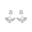 RADIANT FAN DIAMOND EARRINGS
