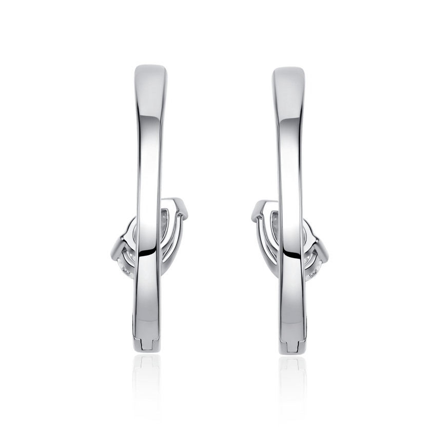 WHISPERING PETALS DIAMOND EARRINGS