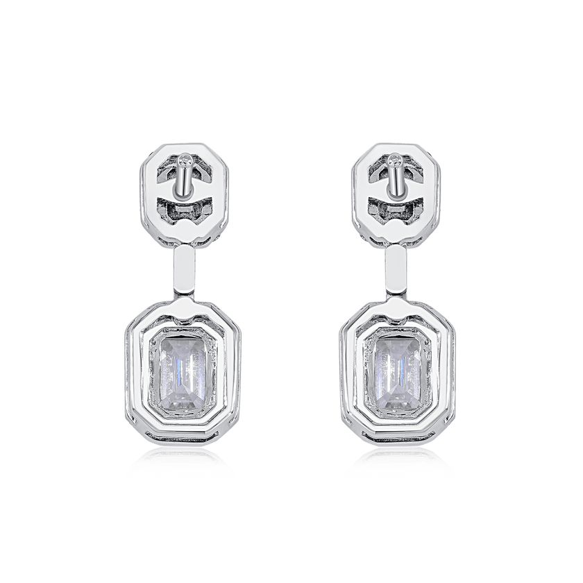 RADIANT DUET DIAMOND EARRINGS