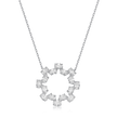 SOLAR RADIANCE DIAMOND NECKLACE