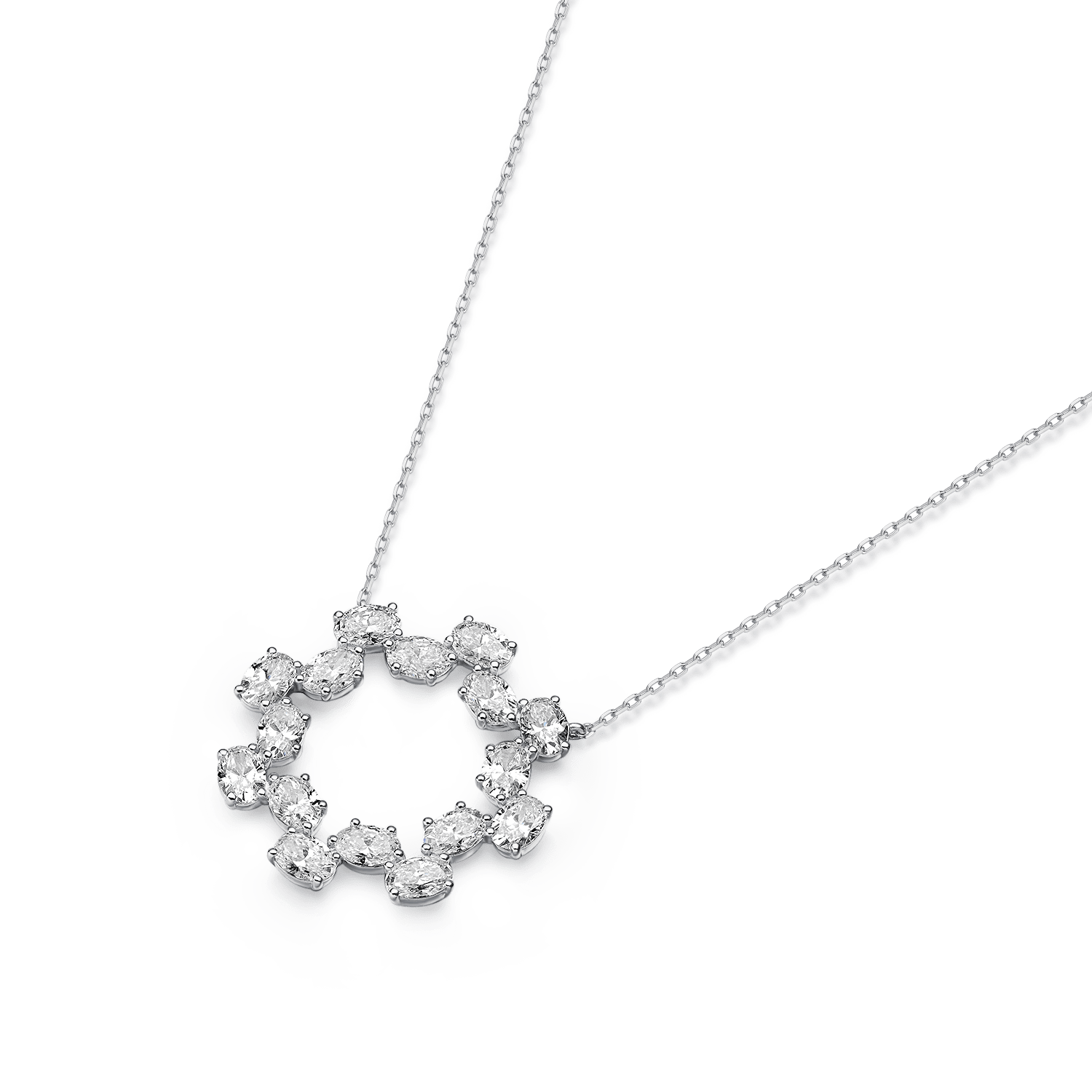 SOLAR RADIANCE DIAMOND NECKLACE