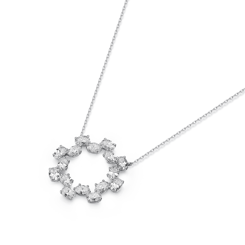 SOLAR RADIANCE DIAMOND NECKLACE