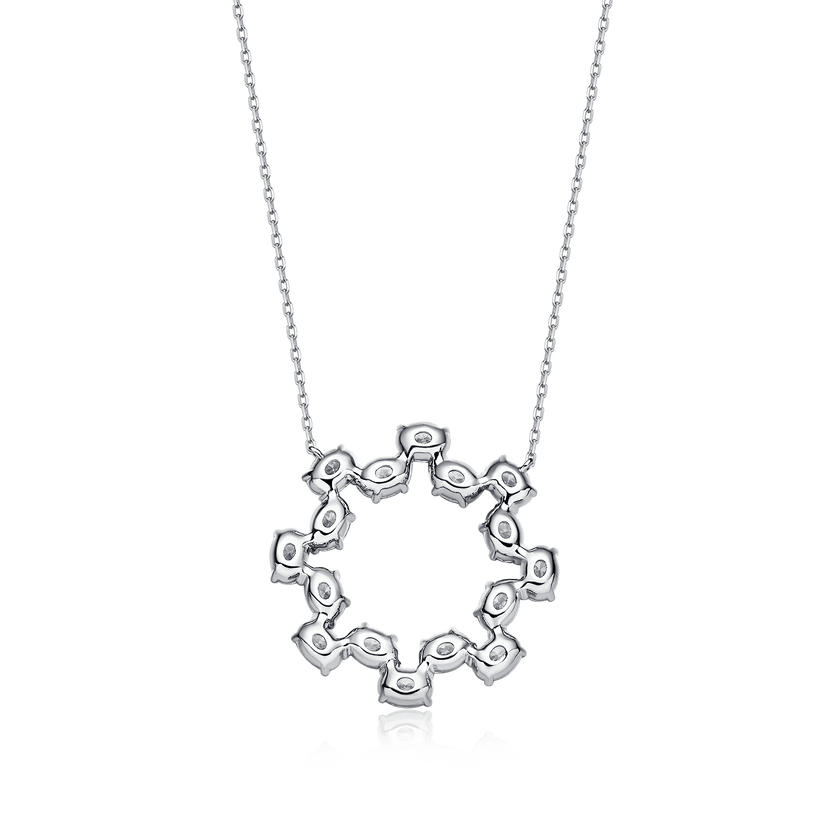 SOLAR RADIANCE DIAMOND NECKLACE