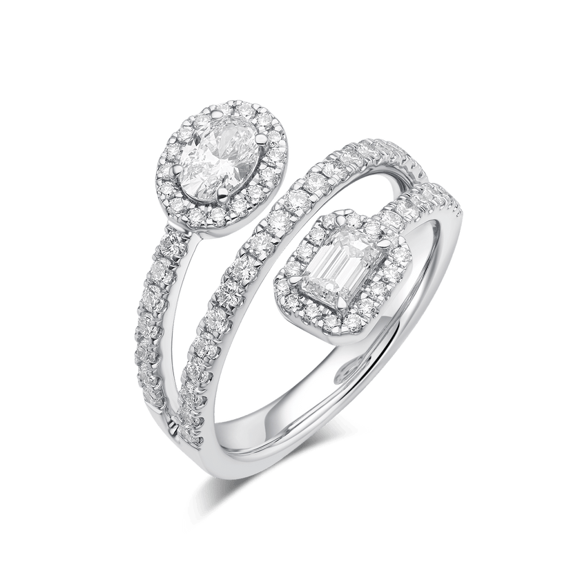 DUAL ELEGANCE DIAMOND RING