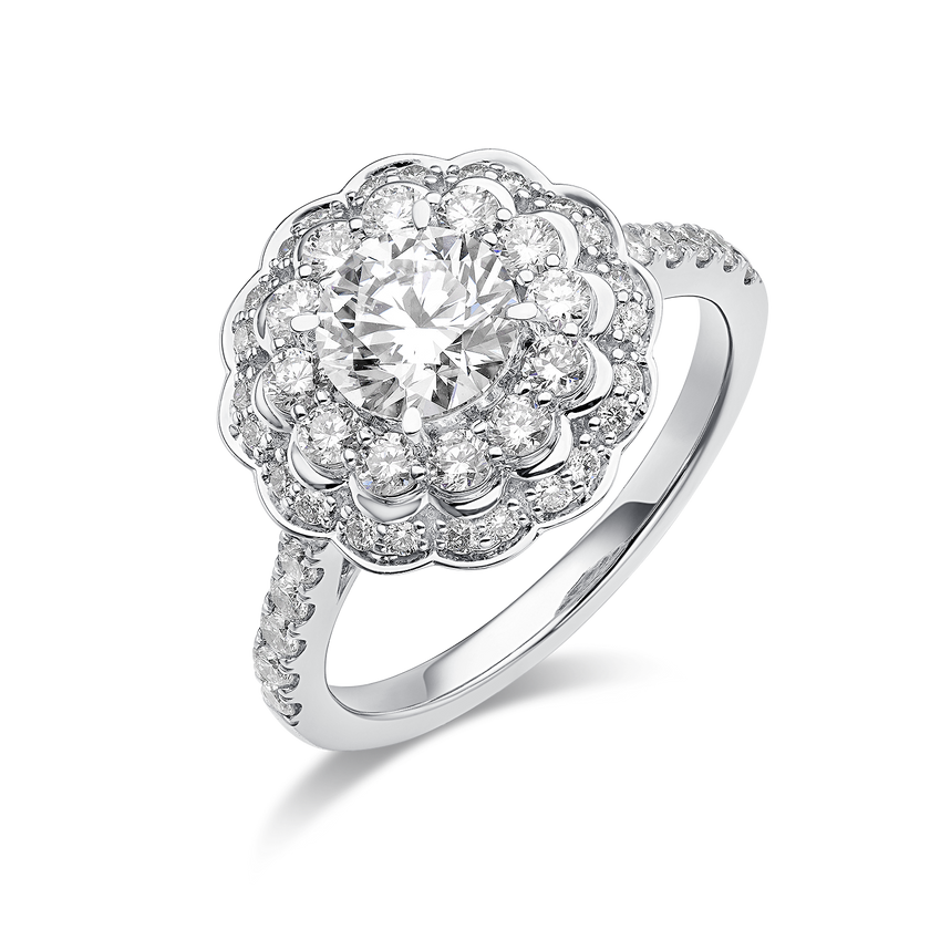LOVE BLOOMS DIAMOND RING