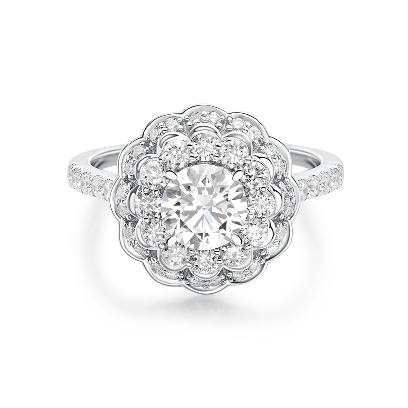 LOVE BLOOMS DIAMOND RING