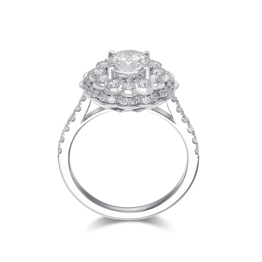 LOVE BLOOMS DIAMOND RING