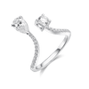 TULIP HARMONY DIAMOND RING